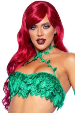 LEG AVENUE Long Wavy Red Wig