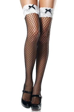 LEG AVENUE French Maid Thigh Highs