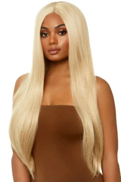 LEG AVENUE Long Straight Blond Wig