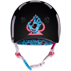 LOW PRO Certified Helmet - SANTA CRUZ SIGNATURE EDITION - GLOSS BLACK