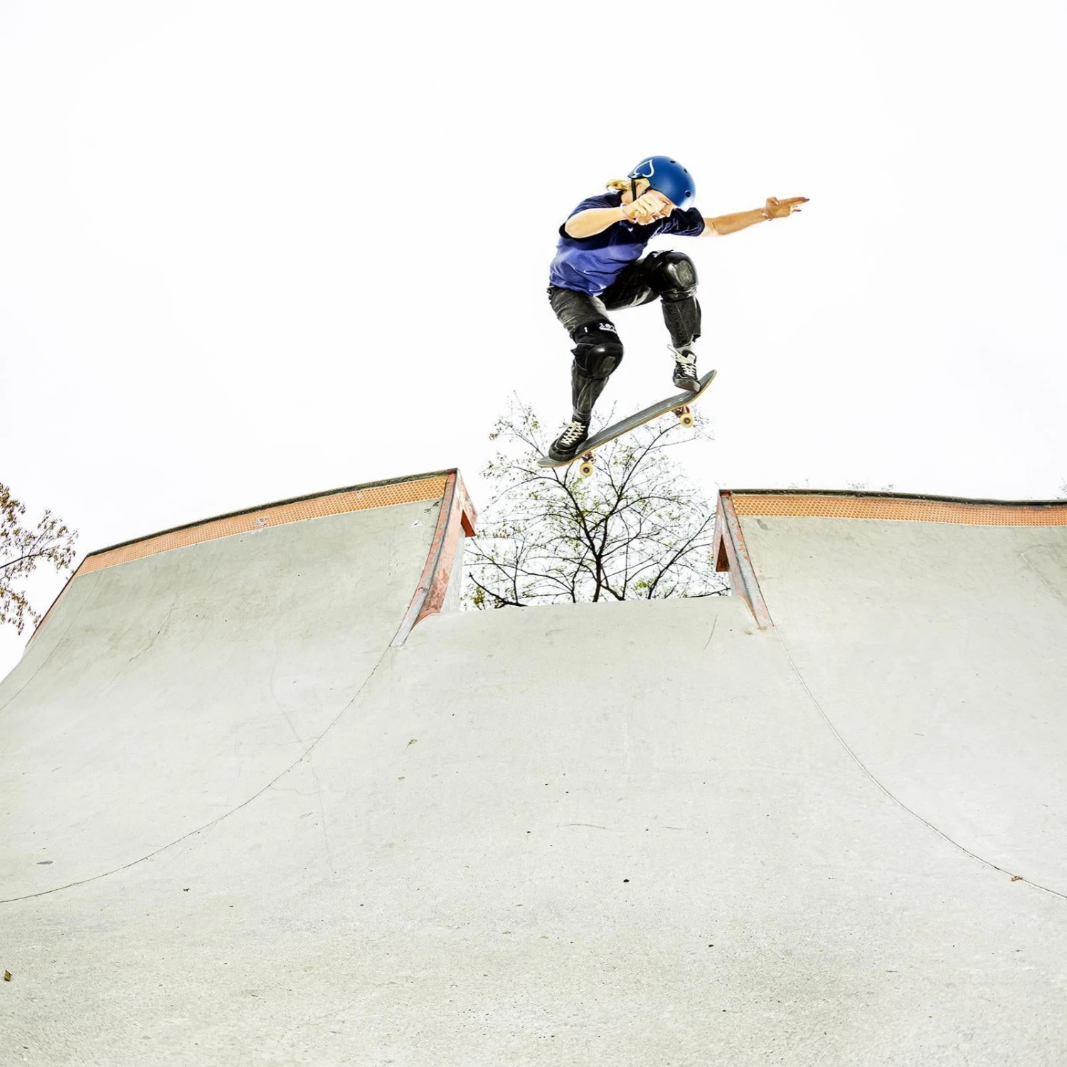 LOW PRO Certified Helmet - Matte Blue - Image 7