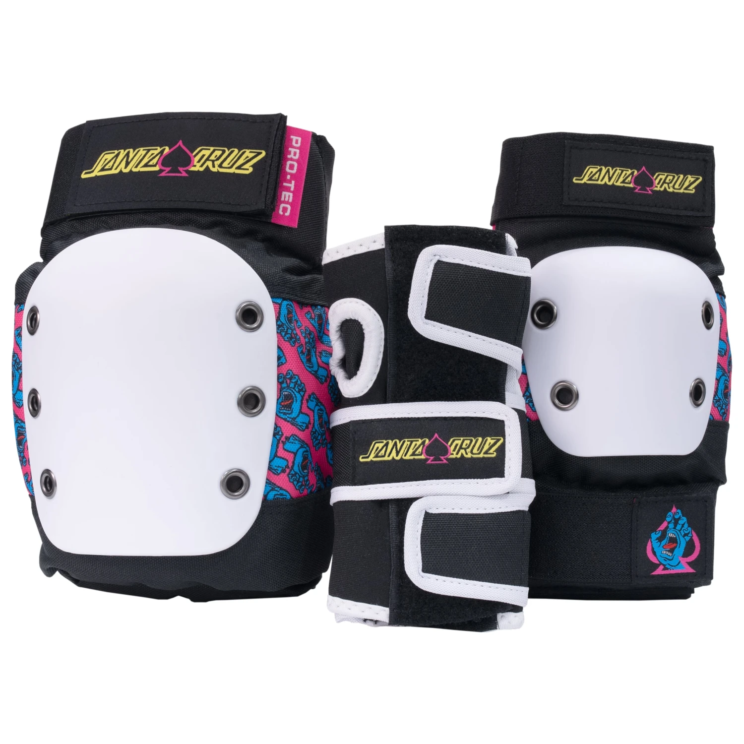 STREET GEAR 3-PACK PAD SET - SANTA CRUZ SIGNATURE EDITION