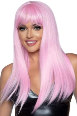 LEG AVENUE Long Straight Wig With Bangs