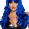 LEG AVENUE Blue Misfit Wig